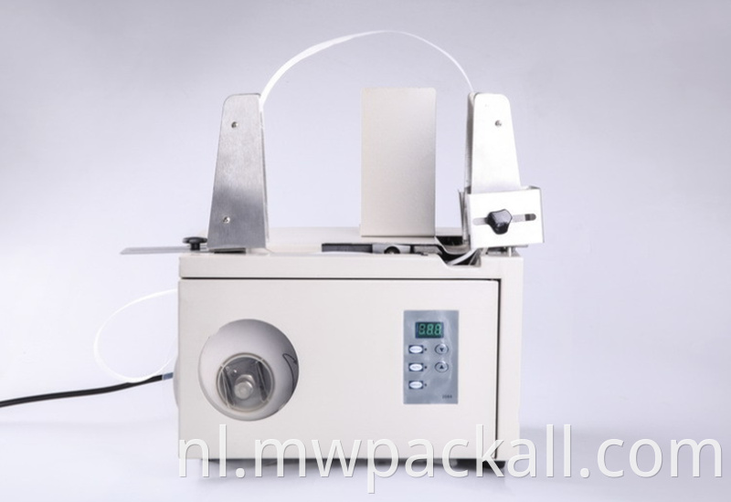 Microcomputerbesturing Small Paper Money Binding Bandband Machine/Valuta Binder voor hete verkoop